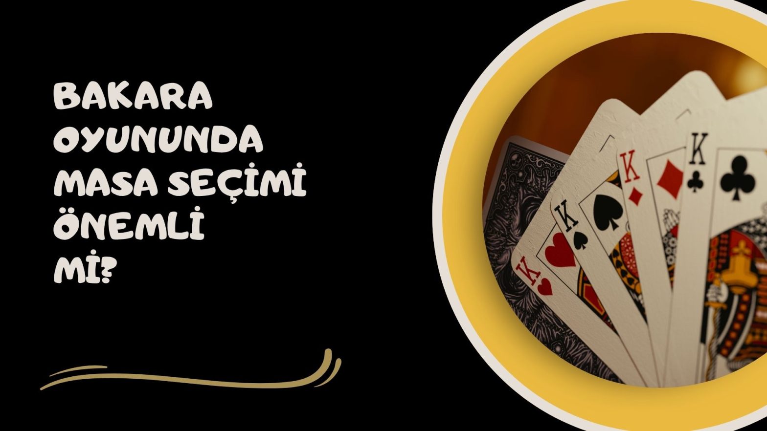 Bakara Oyununda Masa Seçimi Önemli Mi
